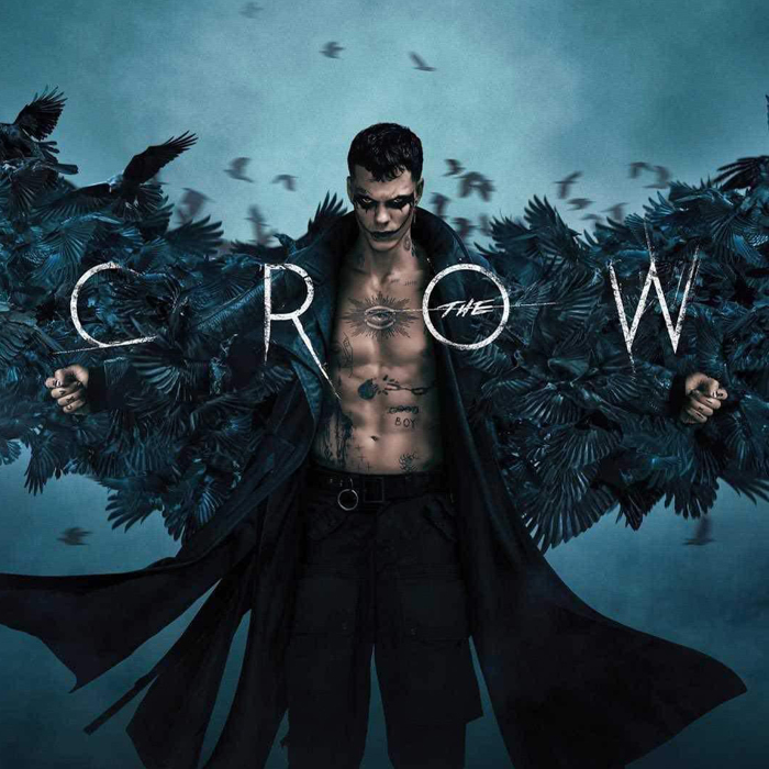 kaset DVD film barat The Crow (2024)