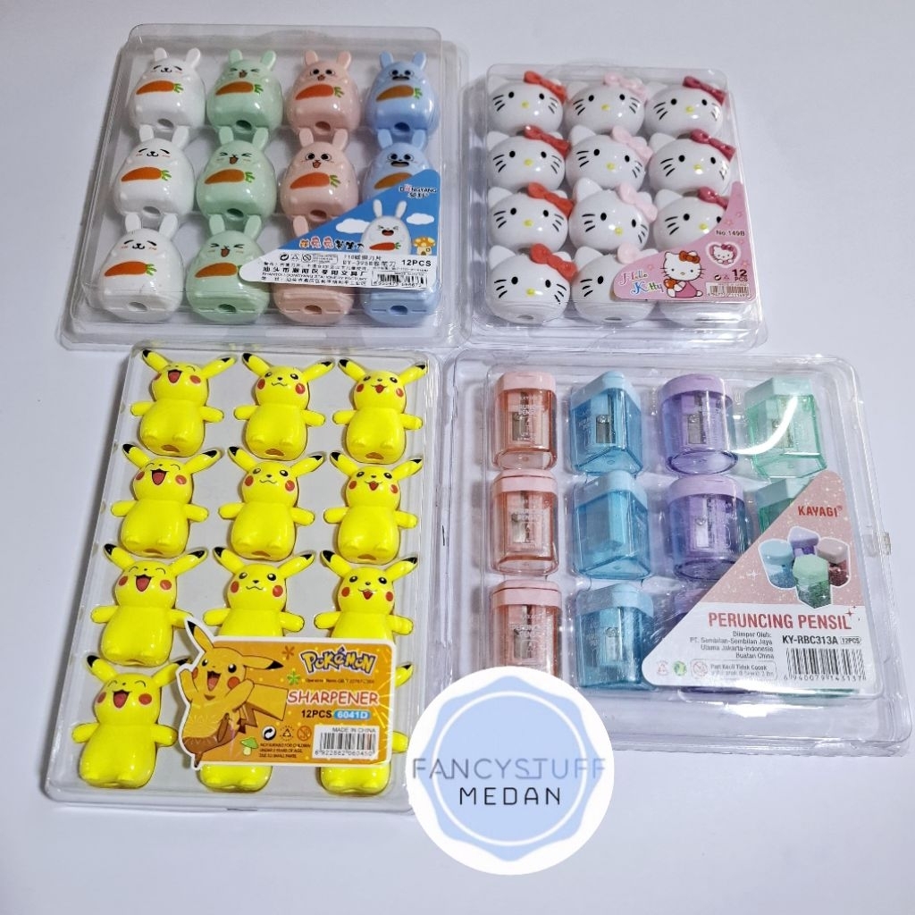 

Fancystuff - rautan anak model karakter impor bahan tebal isi 12pcs / ktk (grosir)