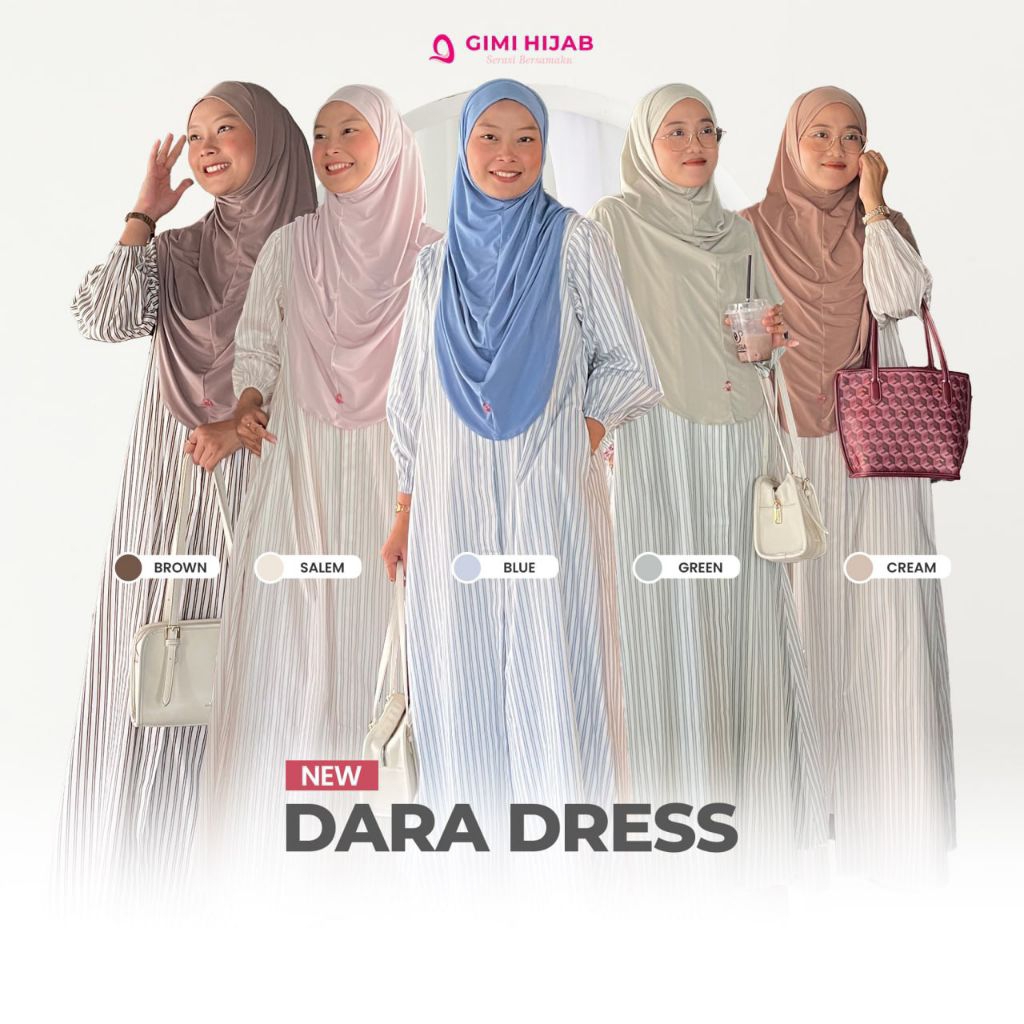 dara dress by gimi hijab