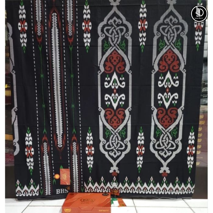 TERLARIS BHS Infinity Gold Motif Mix Sarung Halus Asli 100%[BHS_ID]