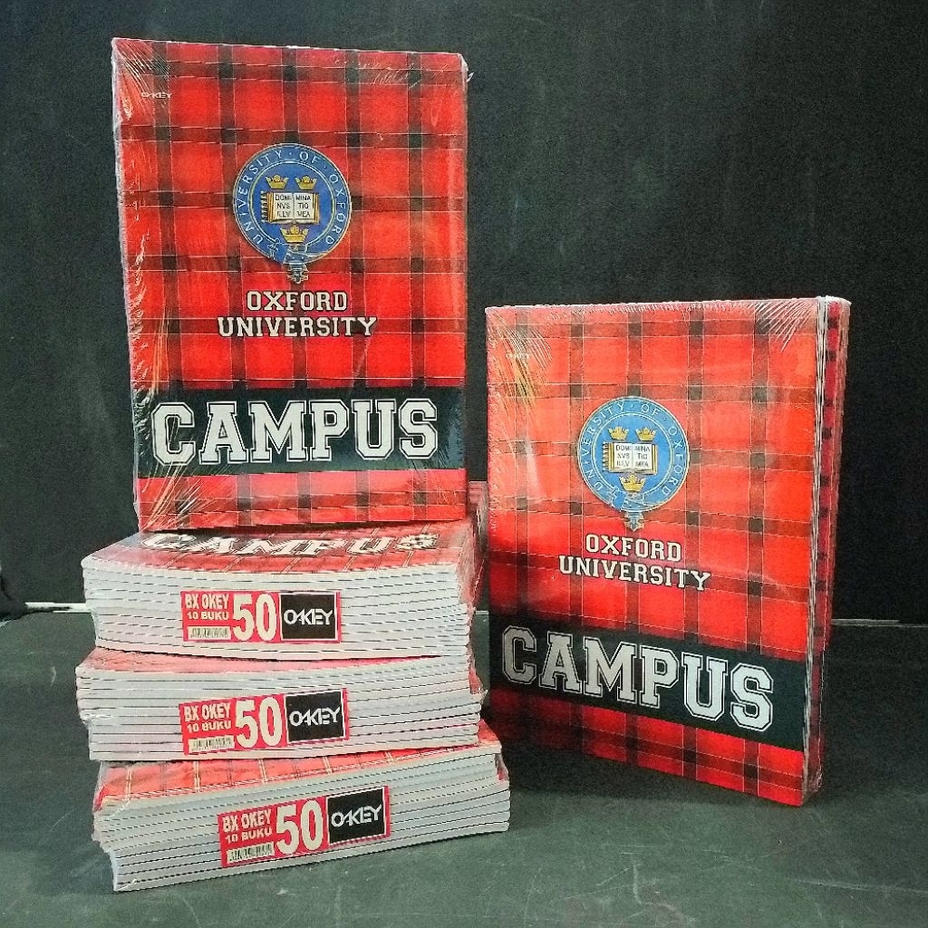 

Buku Tulis Campus Okey 50 Lembar ( Pak 10 Buku ) RB9