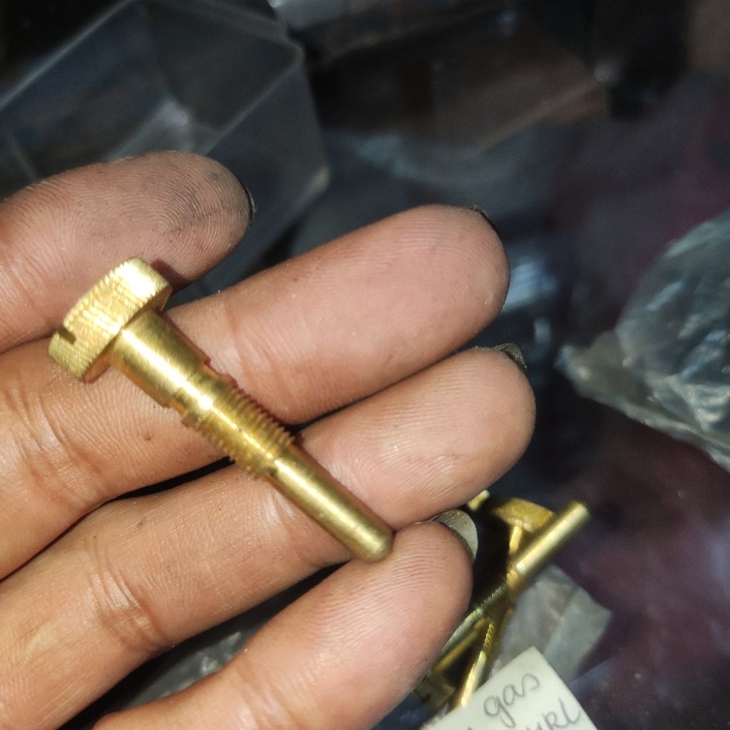 setelan gas karburator Yamaha DT100