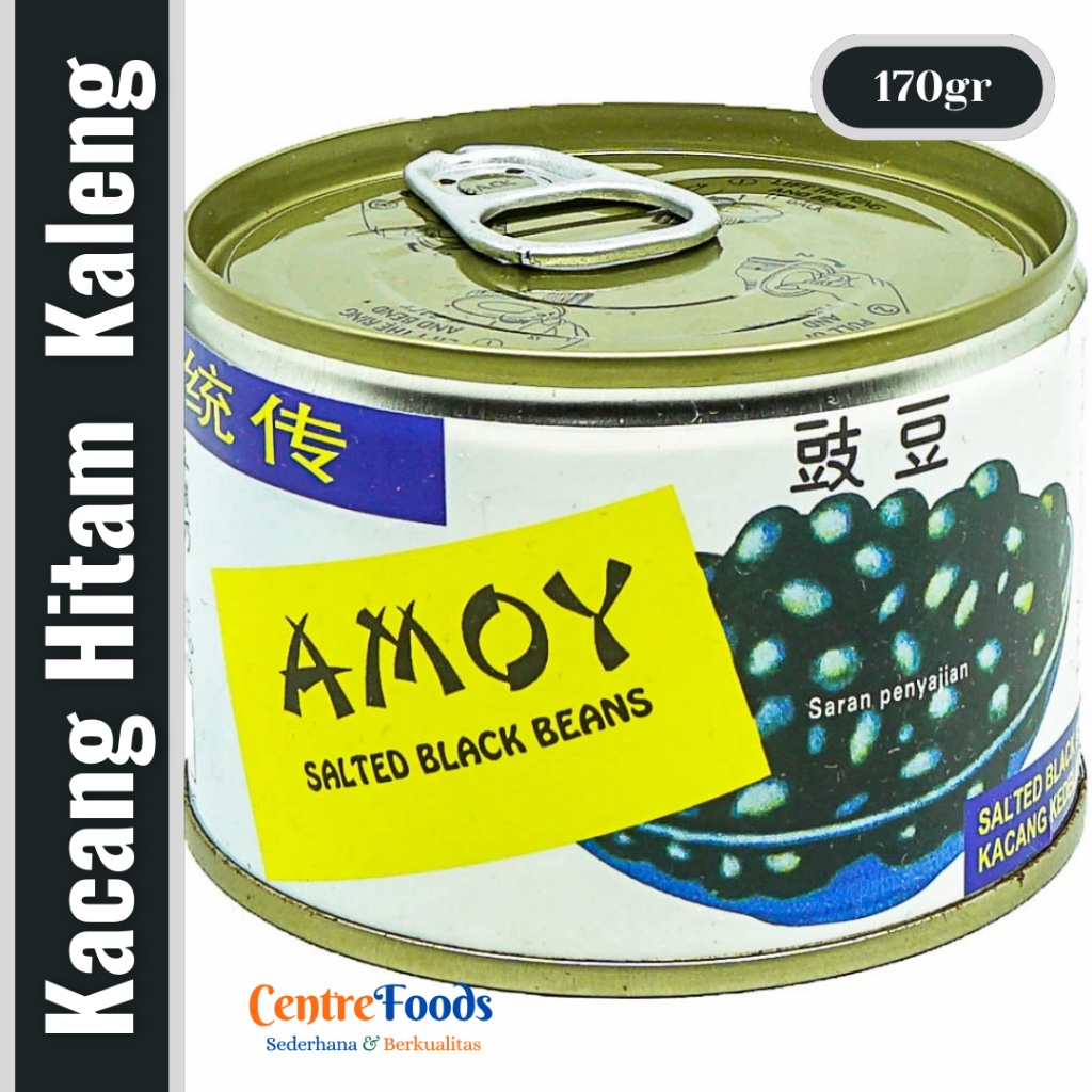 

Kacang Hitam dalam Kaleng - Salted Black Beans AMOY | 170gr [ Harga Per PCS ]