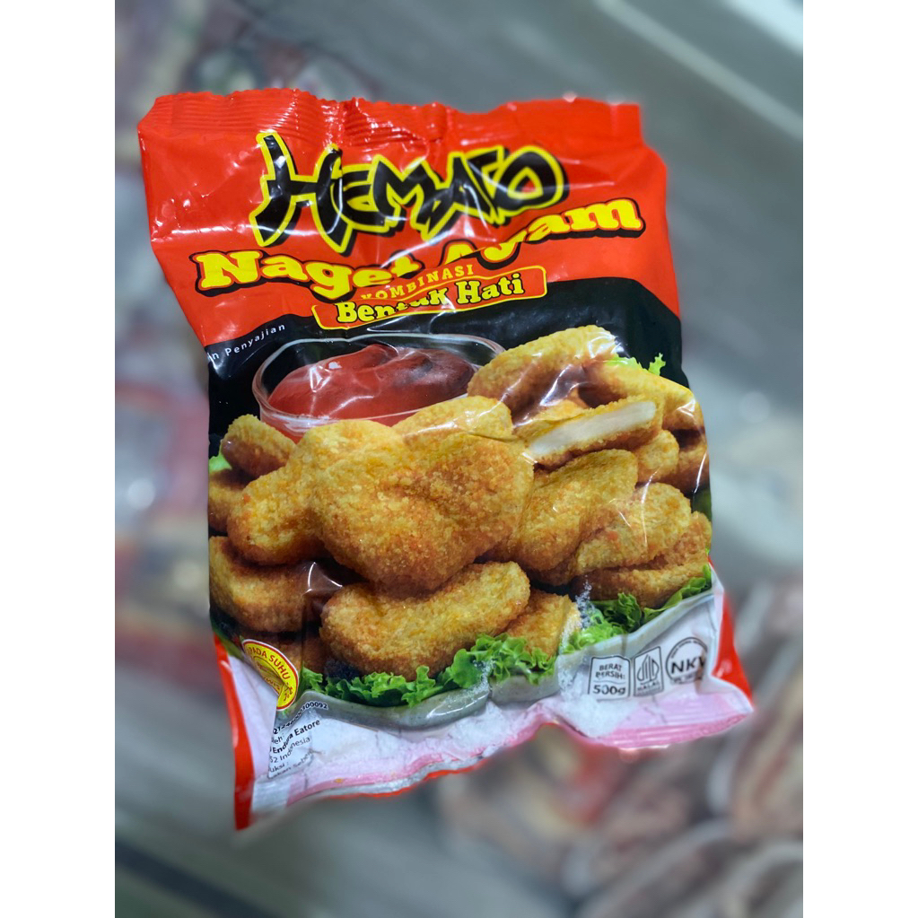

Nugget Hemato Bentuk Love 500 gr