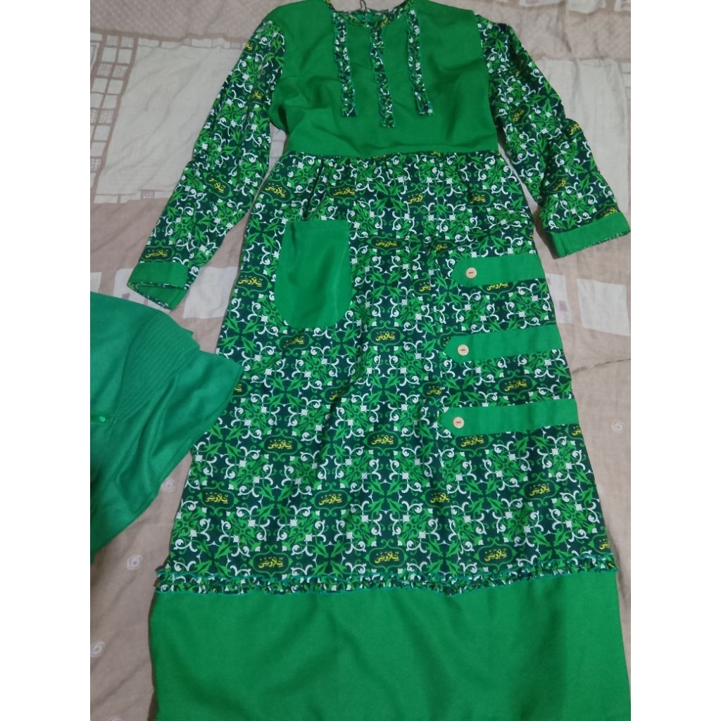 PL gamis tilawati anak include jilbab