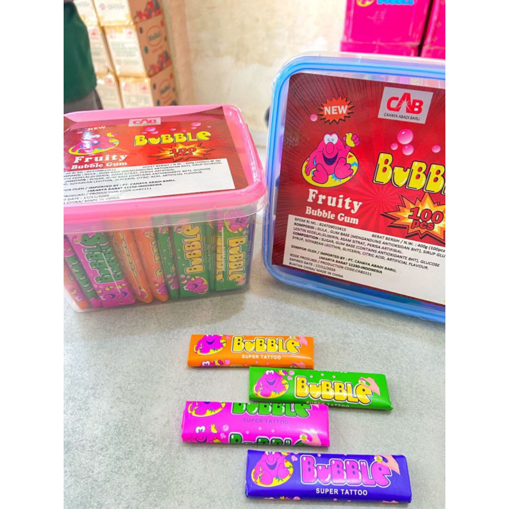 

Babel gum DSM Permen karet