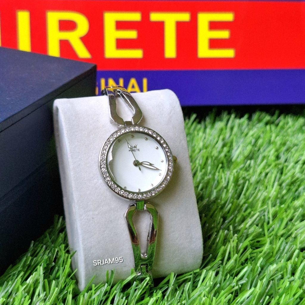 Jam Tangan Wanita Mirete Original Stainless Fashion