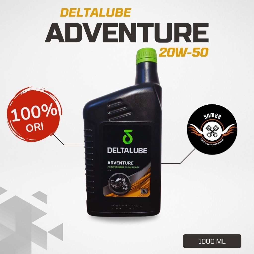 DELTALUBE ADVENTURE 20W-50 (1000 ML)