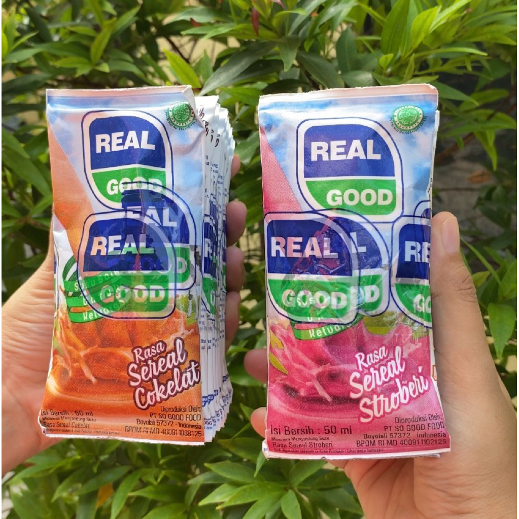 

Susu Bantal Real Good UHT 50ml 10Pcs Termurah promo