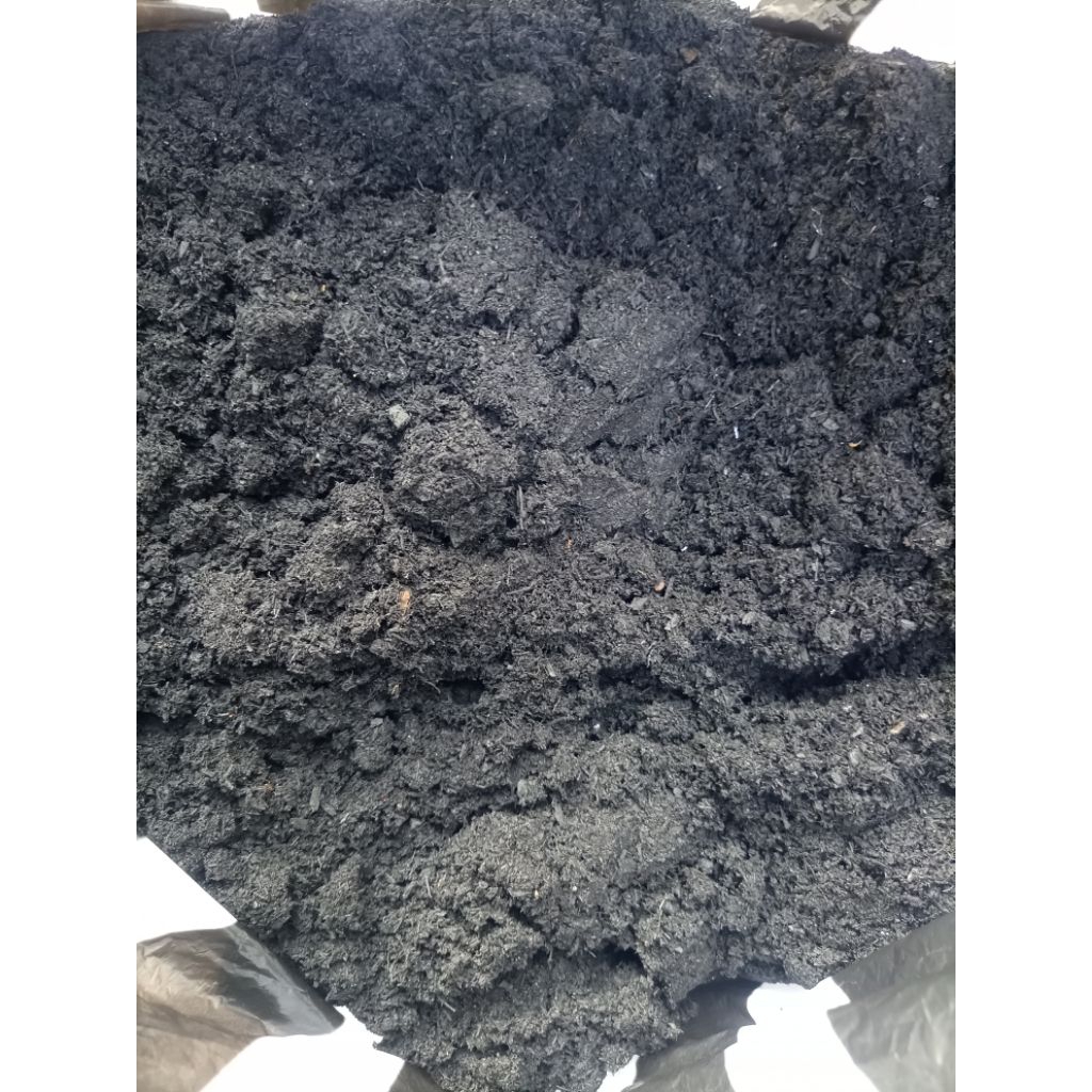 sekam arang batok halus/bubuk arang batok/media tanam/filter aquarium