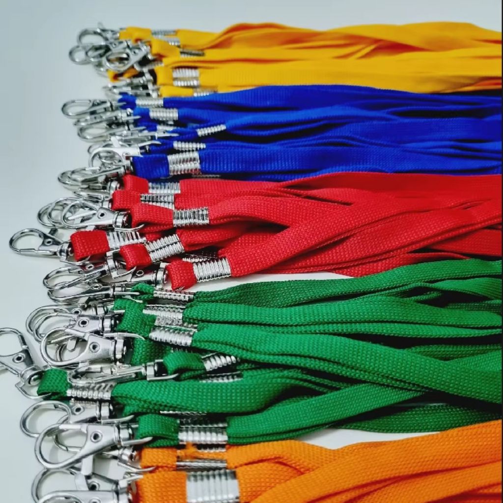 

5 Pcs Tali Id Card Kait Besi ( 5 Pilihan Warna )