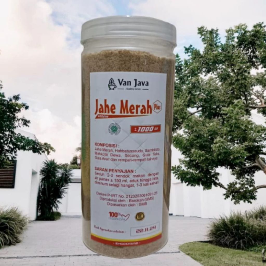 

Jahe Merah Instan Bubuk Van Java Original 1 kg | Minuman Herbal