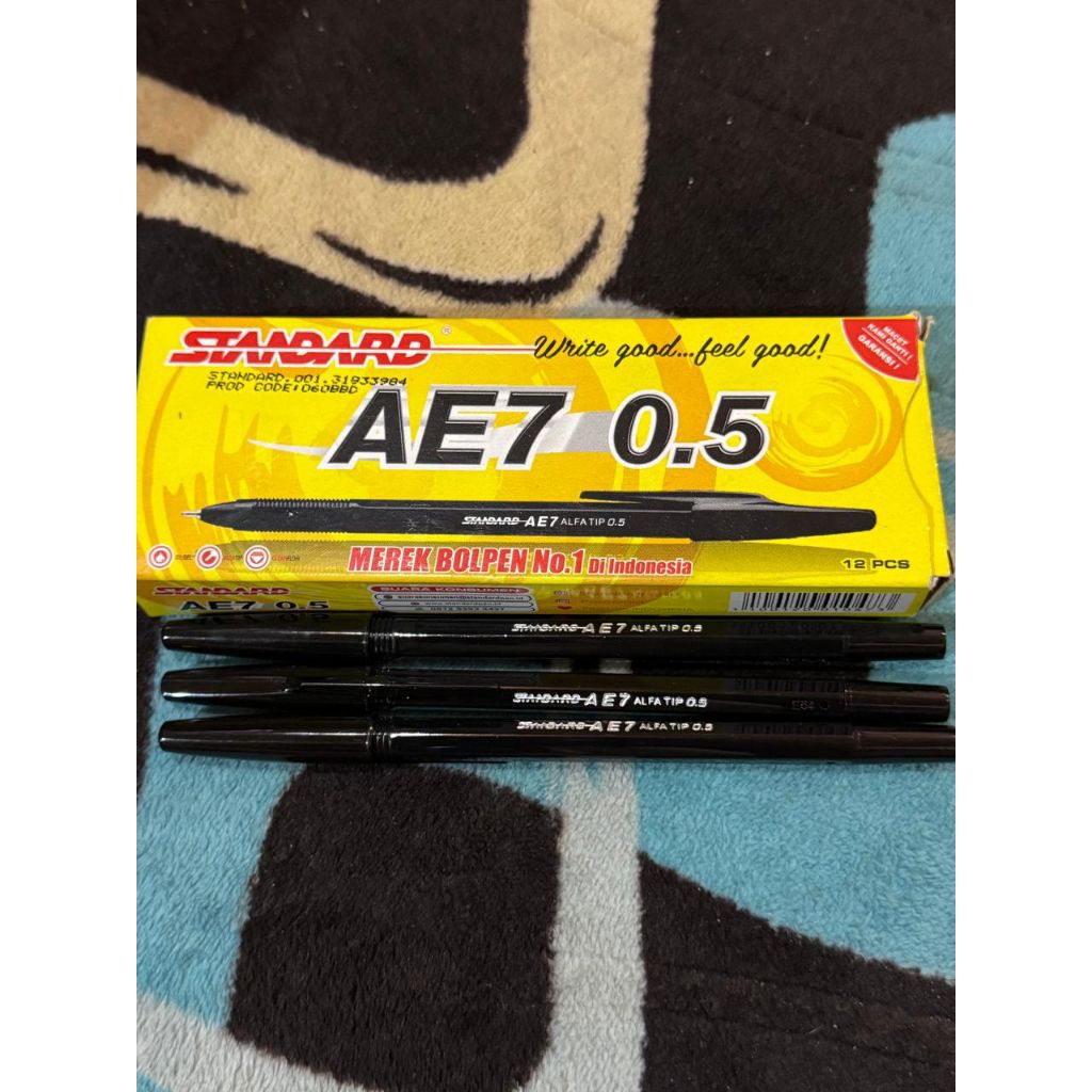 

Pulpen Standar isi 12 pcs