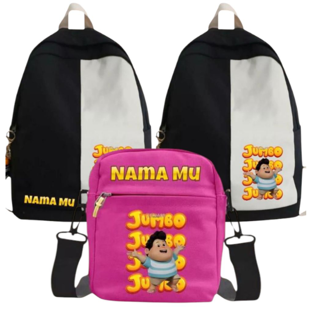 Tas Animasi Jumbo untuk Anak Sekolah dan Mengaji Terbaru Tas Ransel Animasi Jumbo Terlaris dengan Ga