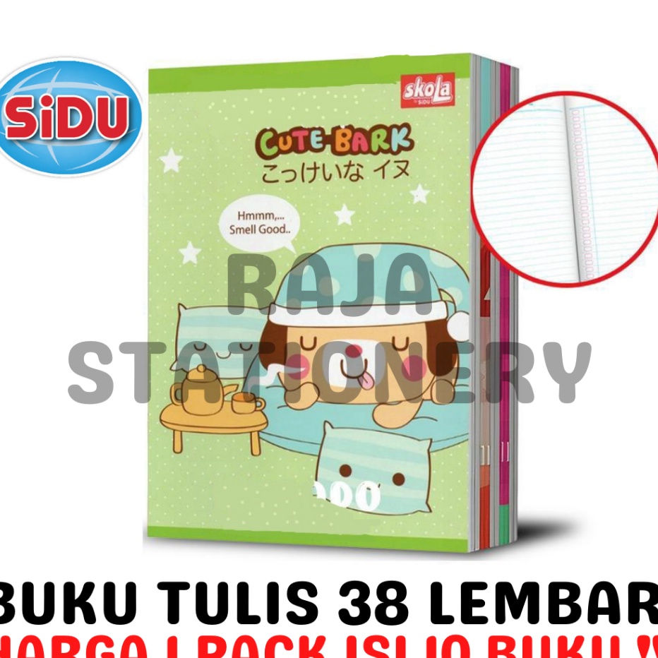 

COD BUKU TULIS 38 LEMBAR GARIS A5 SKOLA BY SiDU NOTEBOOK SKOLA BY SINAR DUNIA BUKU TULIS ANAK SEKOLAH PACK 1PCS