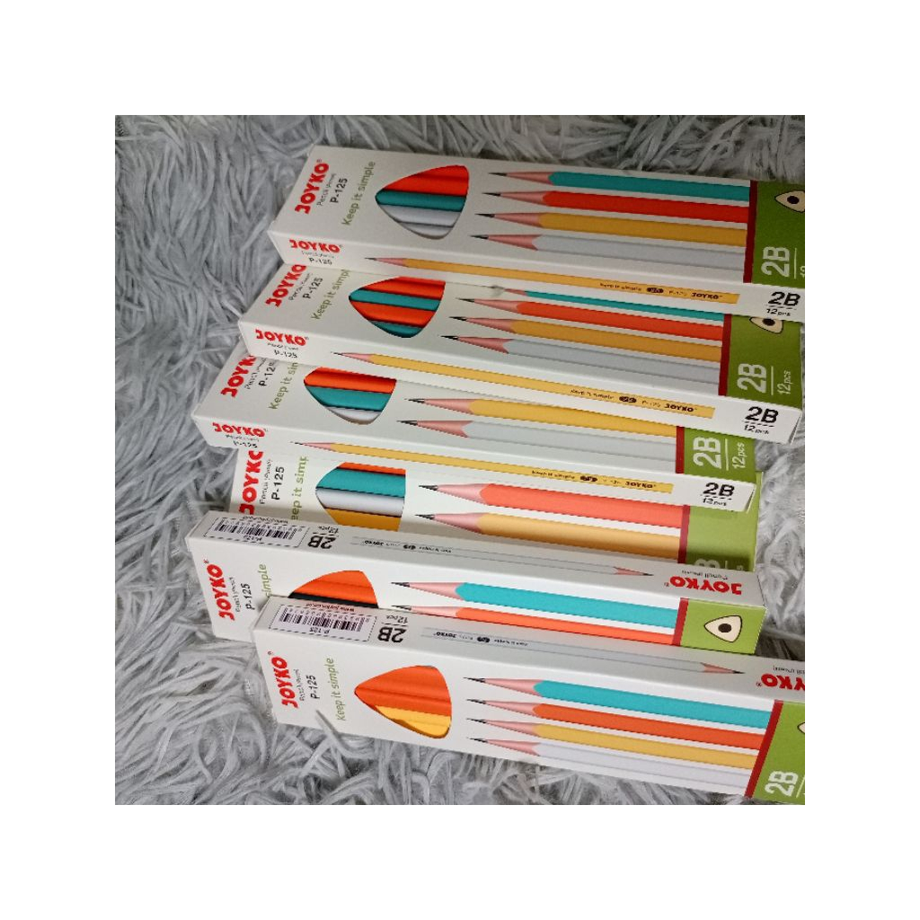 

Pensil Joyko p-125/pensil sekolah/pensil murah/pensil warna warni