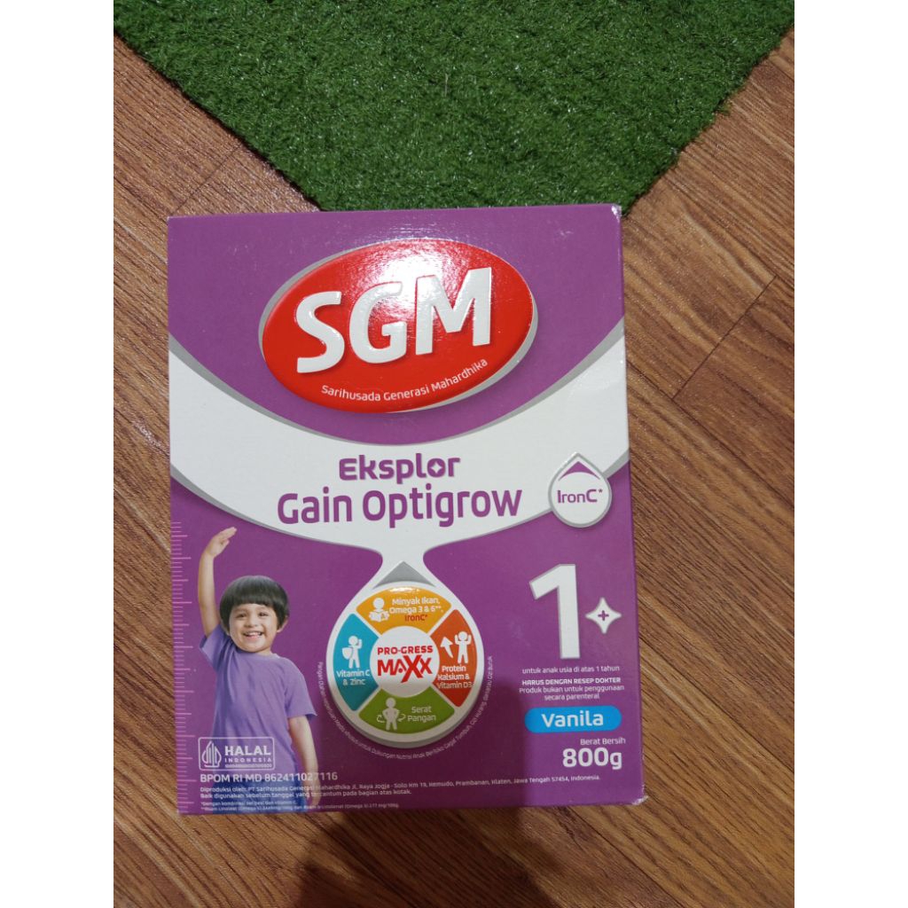 

Jual Rugi SGM Gain Optigrow 1+ susu tinggi kalori