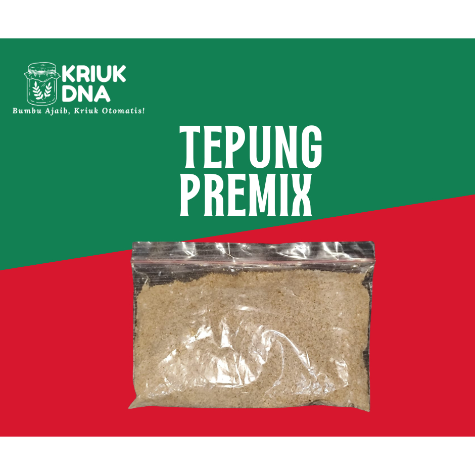 

Kriuk DNA Tekanan Tepung Premix meriah