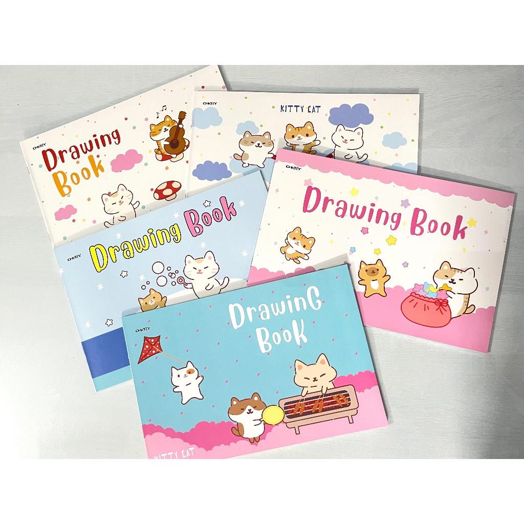 

OKEY / Buku Gambar A4 / Drawing Book / karakter / motif / Buku gambar anak /