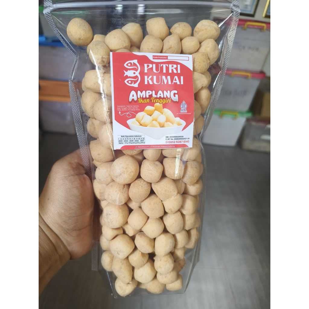 

Tiga putri kumai amplang ikan tenggiri 150g