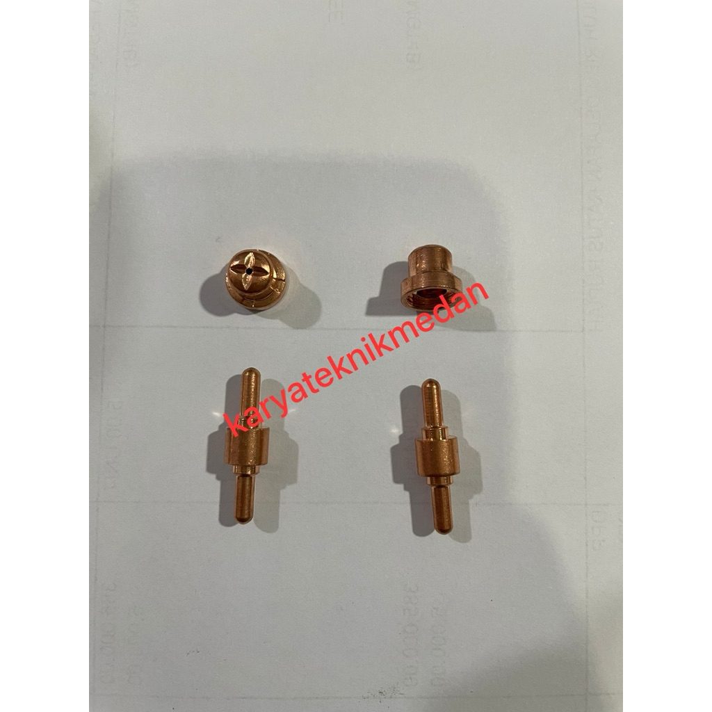 NOZZLE PLASMA CUTTING CUT 40 LONG | ELECTRODE PLASMA CUTTING CUT 40 PENDEK CUT-40