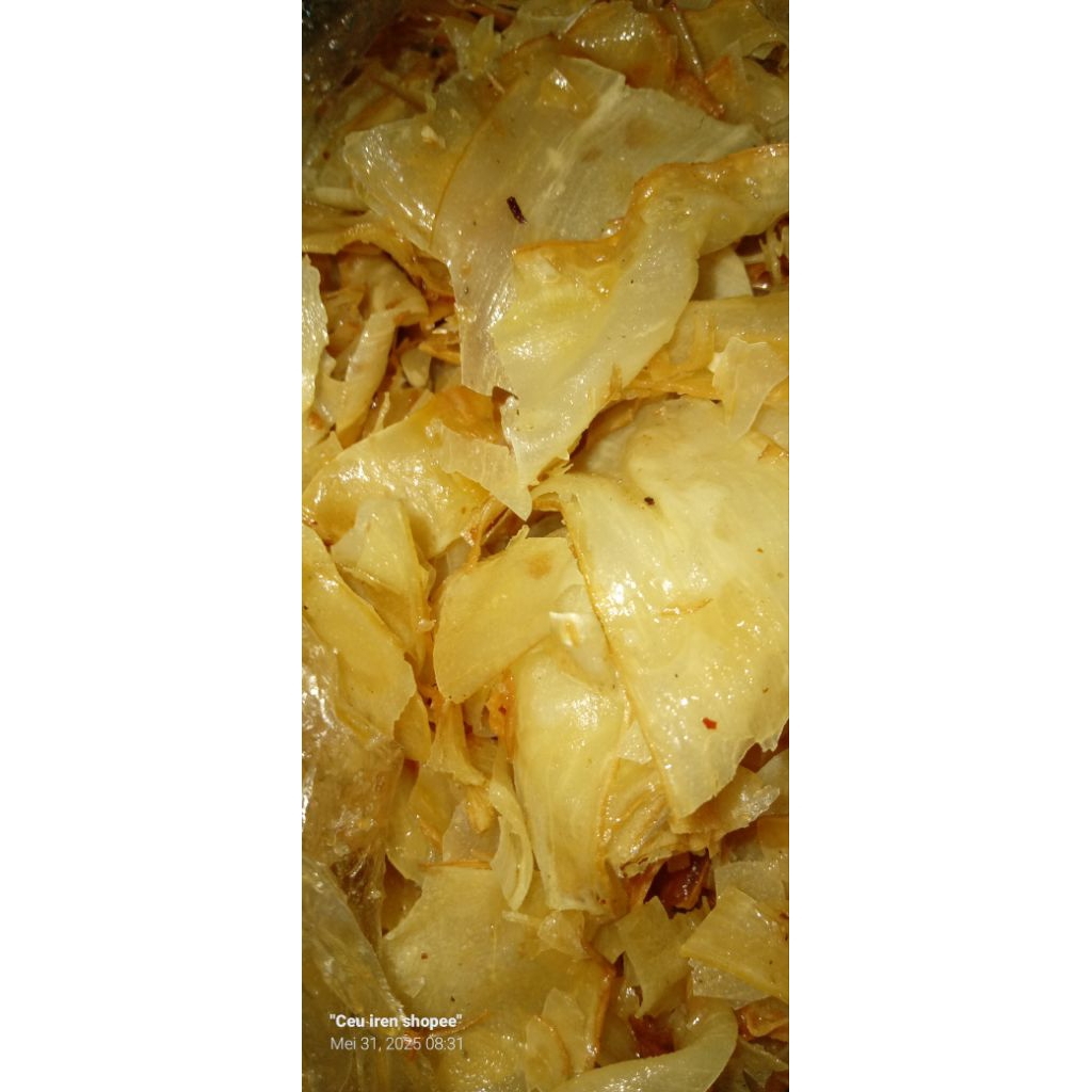 

KRIPIK ORI BAWANG PUTIH
