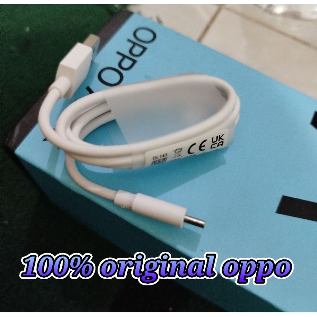 kabel ORI Oppo type c fast charging