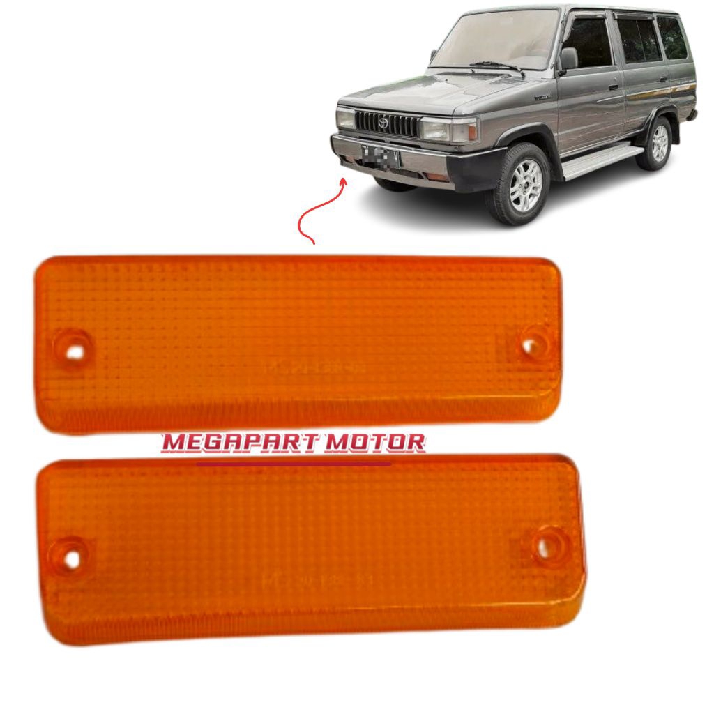 Mika Sen Mika Lampu Sen Bumper Kijang Grand Standar 1Set