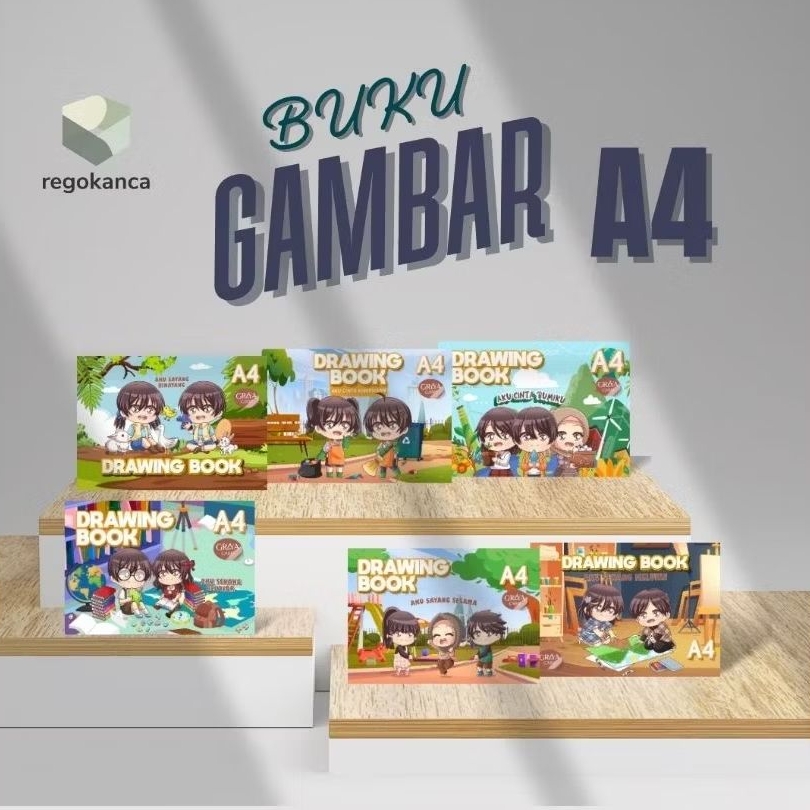 

BUKU GAMBAR A4 / BUKU MENGGAMBAR
