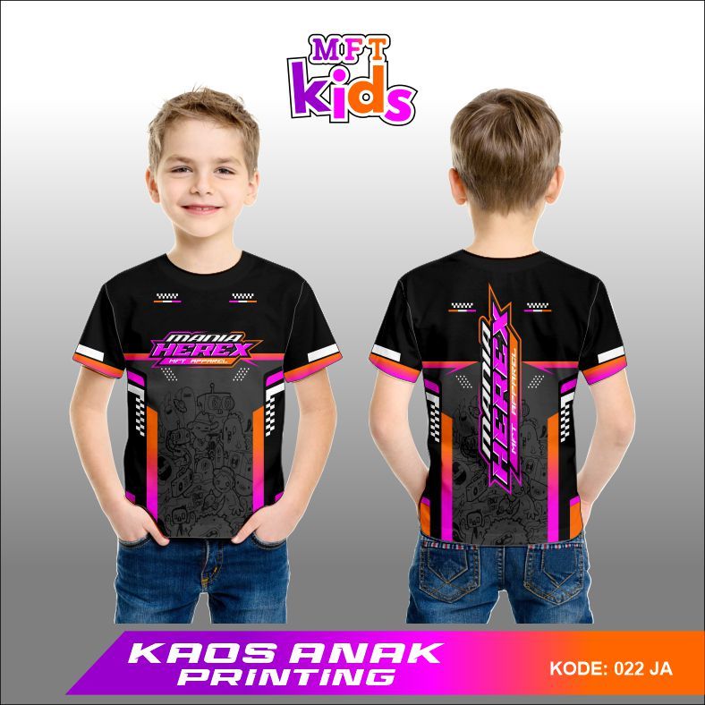 Jersey Racing Herex Mania Jersey Racing Bahan DryFit Sablon Full Printing Kaos Jersey 022 JA