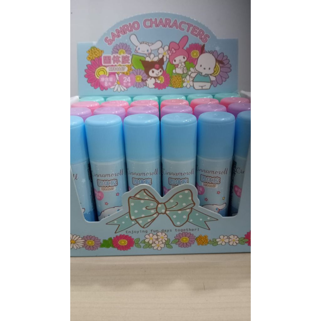

GuangBo KT84667 Sanrio Characters Lem Kertas PVA Eceran Stick 8 Gr