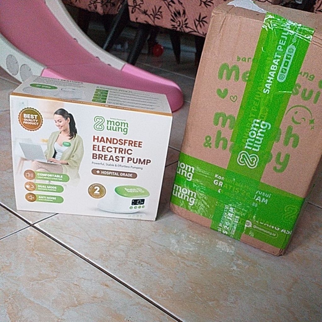 pompa asi mom uung handsfree (new ex kado)