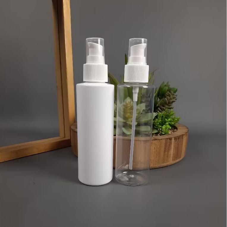 Botol Pump 150 Ml Treatment Putih / Botol Treatment Pump 150 Ml RF / Botol Pump 150 Ml