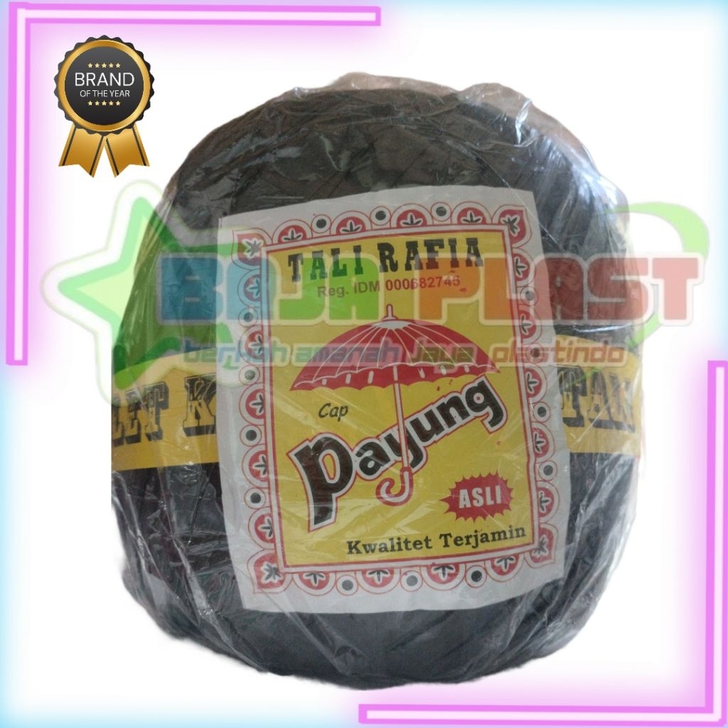 

rafia hitam cap payung 1kg full