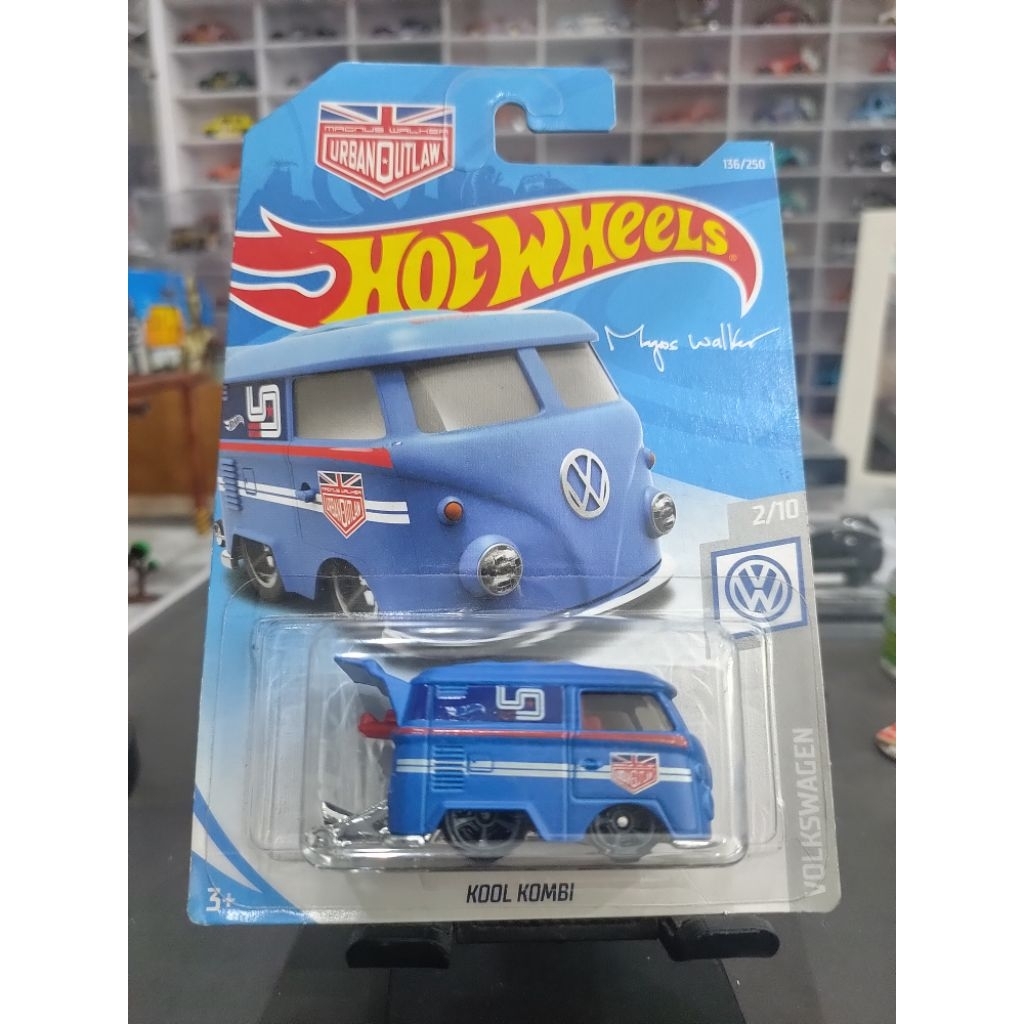 HOTWHEELS KOOL KOMBI URBAN OUTLAW BIRU