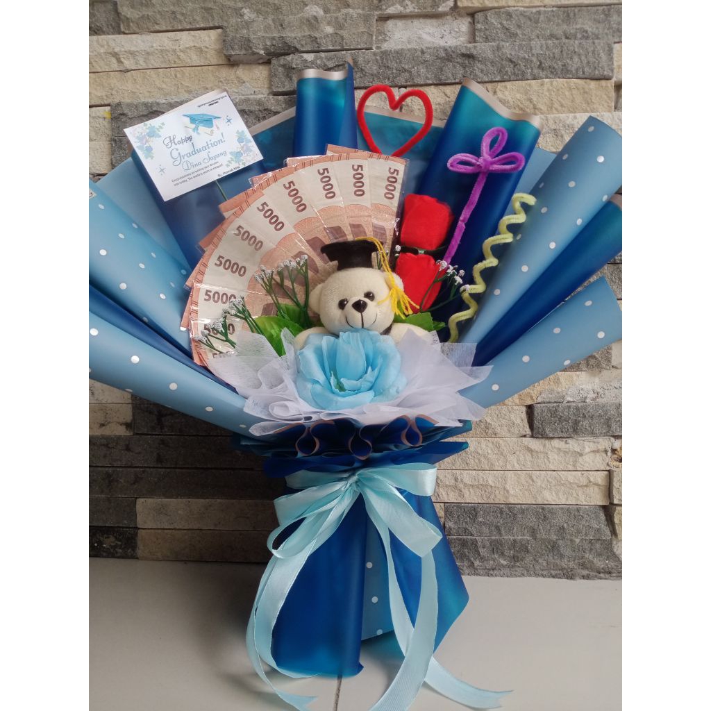 Bucket Wisuda Uang 50.000