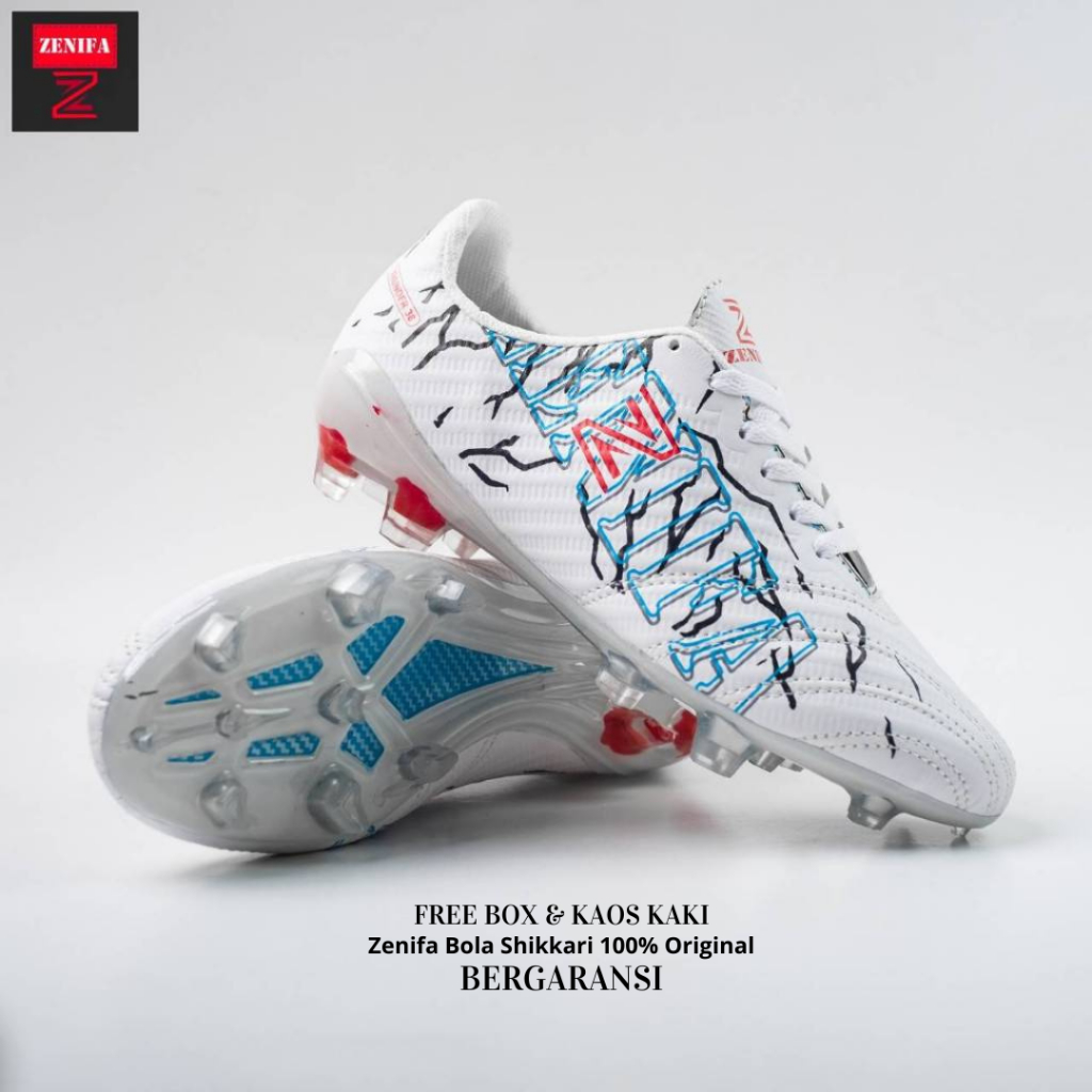Zenifa - Sepatu Sepak Bola Zenifa Power Crack Series FG Bonus Box Kaos kaki