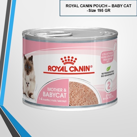 ROYAL CANIN / MAKANAN KUCING / CAT FOOD / PET FOOD ( ROYAL CANIN BABY CAT 195GR )