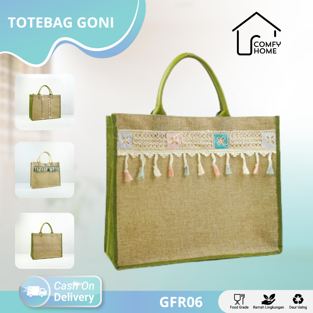 Tote bag Goni / Tas Goni / Goodie Bag Goni / Tas Goni Hampers / Tas Goni Souvenir I GFR06