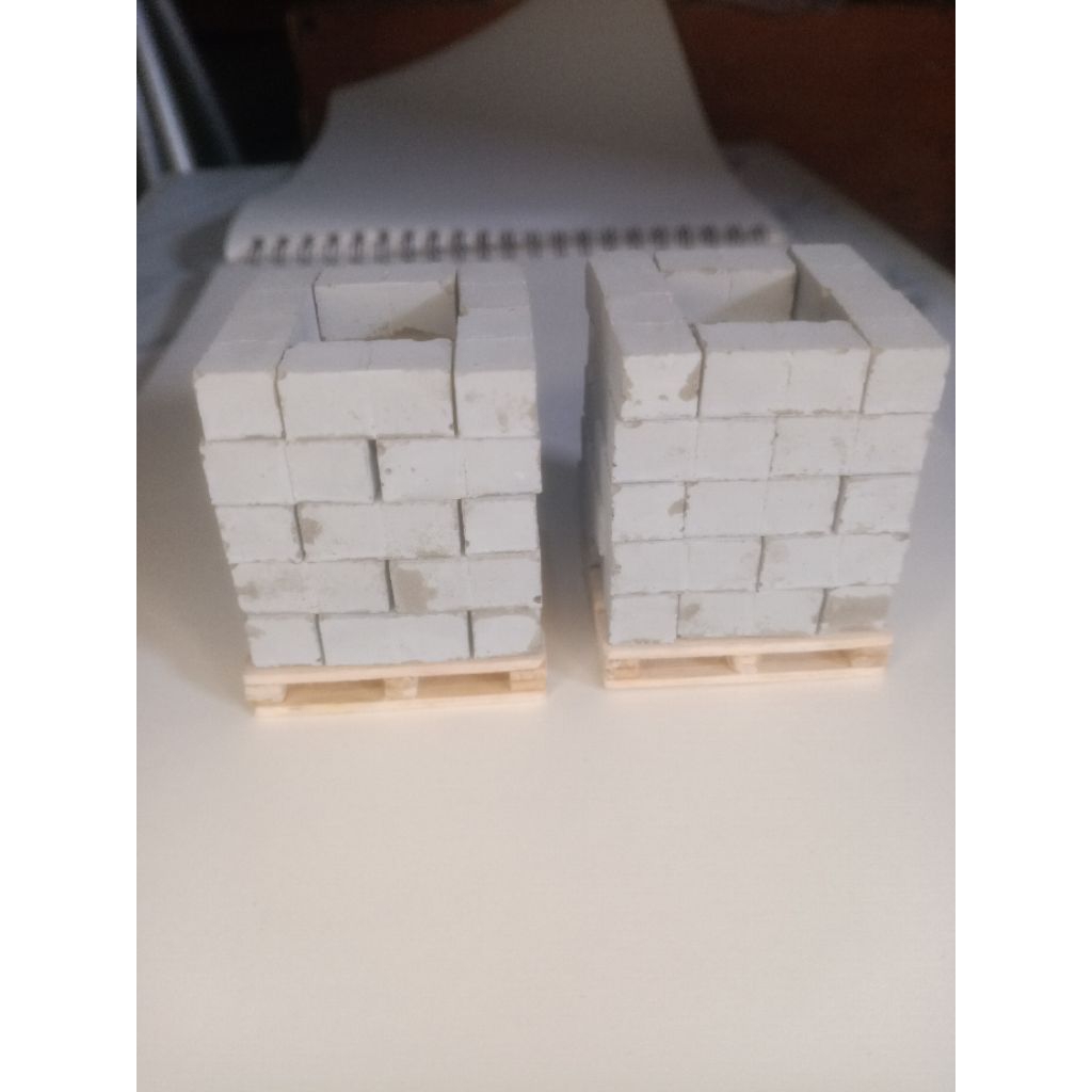 MINIATUR BATU BATA premium anti pecah 1 PCS / DIORAMA / MAKET BATU BATA / BATU BATA MINI