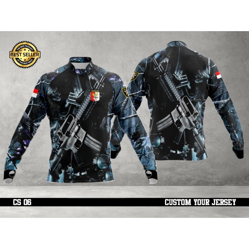 BAJU PERBAKIN KOMBINASI CAMOUFLAGE / BAJU PERBAKIN HUNTING TERLARIS / BAJU SHOOTER BERBURU OSOK