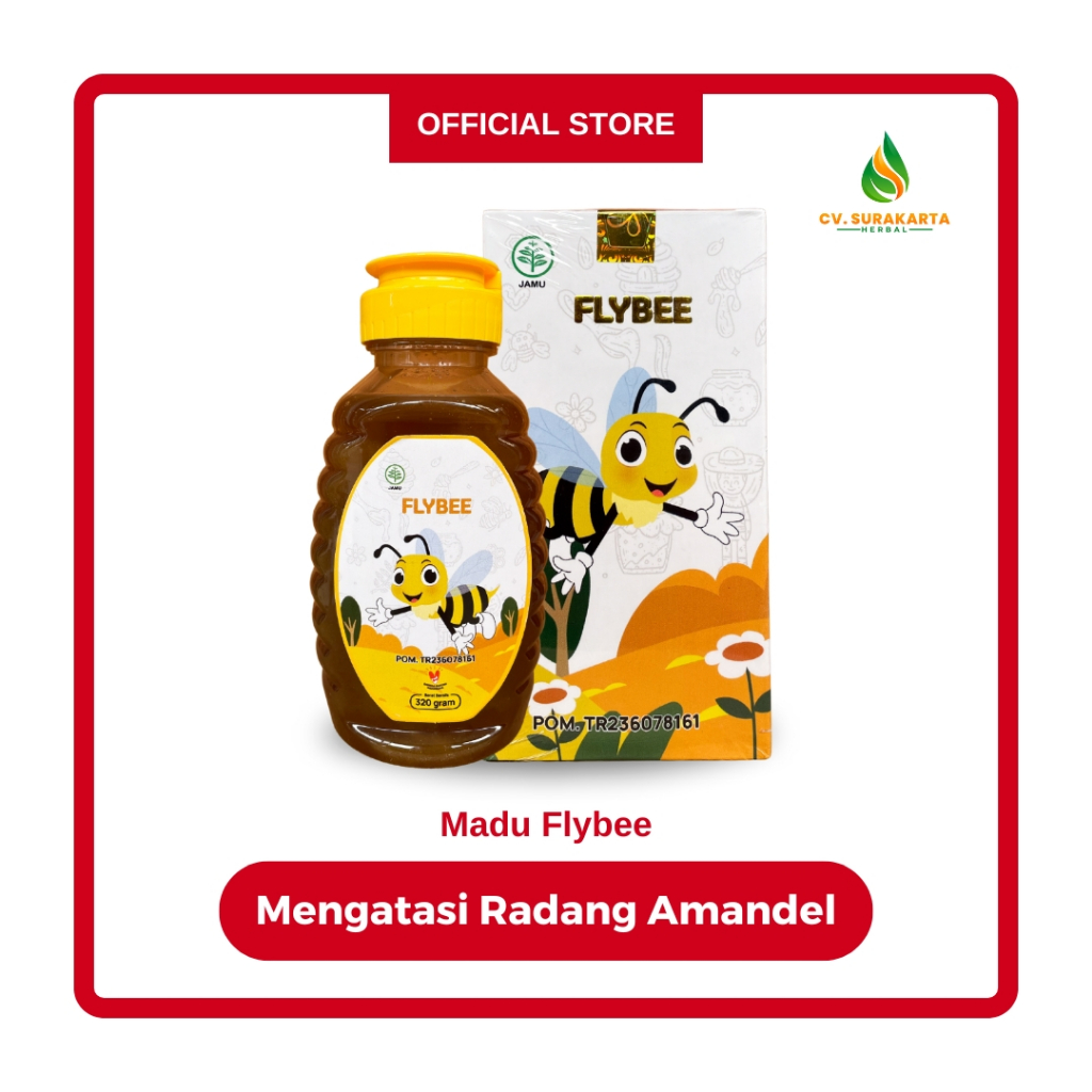 FLYBEE Obat Amandel dan Nafsu Makan 320 Gr