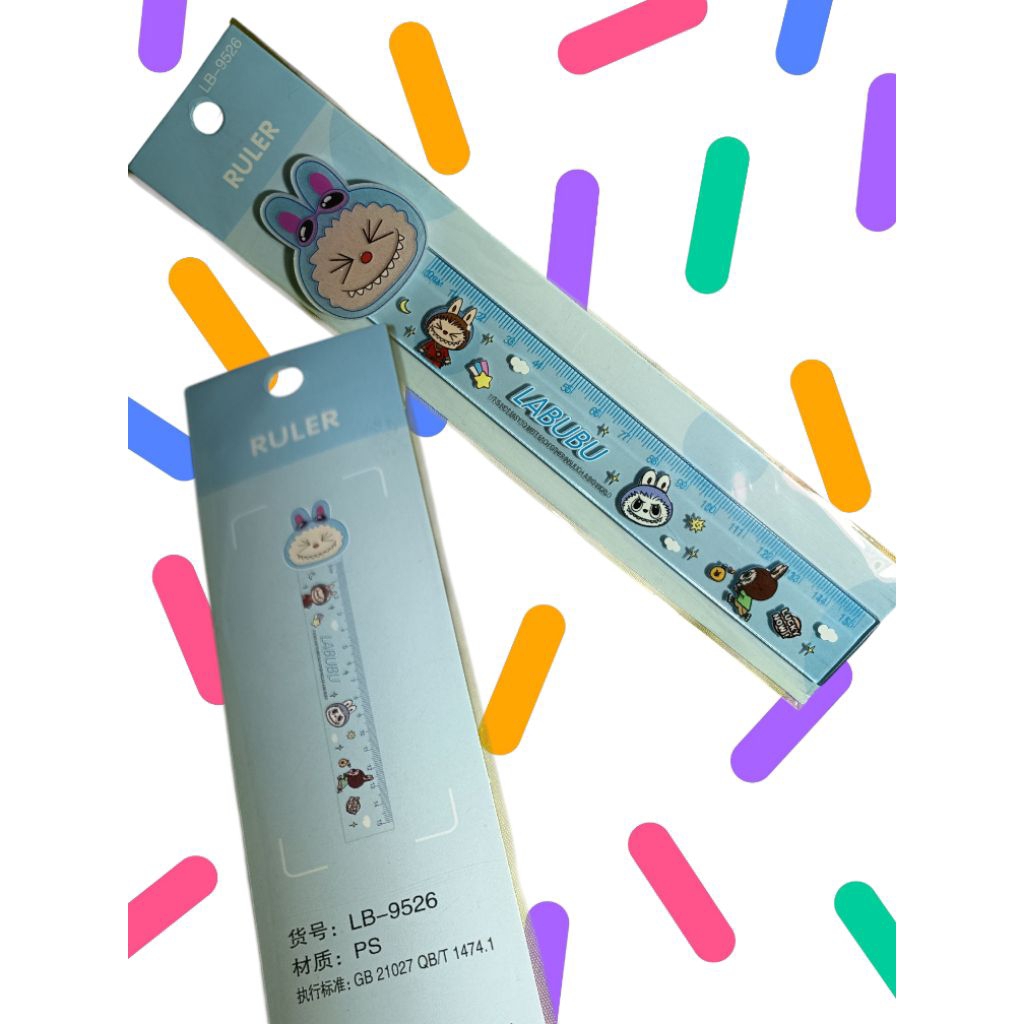

Penggaris Labubu Biru
