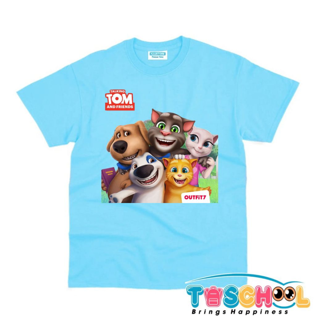 BAJU ANAK KAOS ANAK TALKING TOM