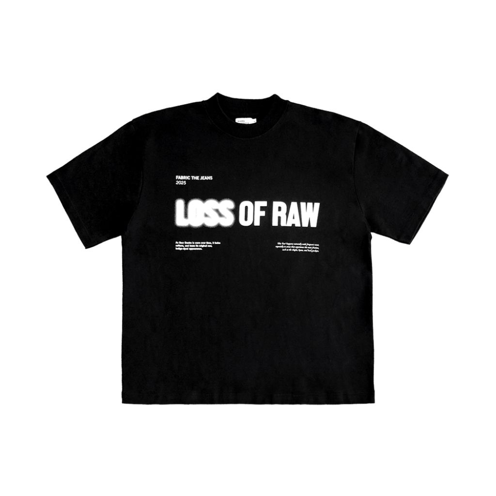FTJ - Fabric The Jeans - T-Shirt Loss of Raw Heavyweight Cotton