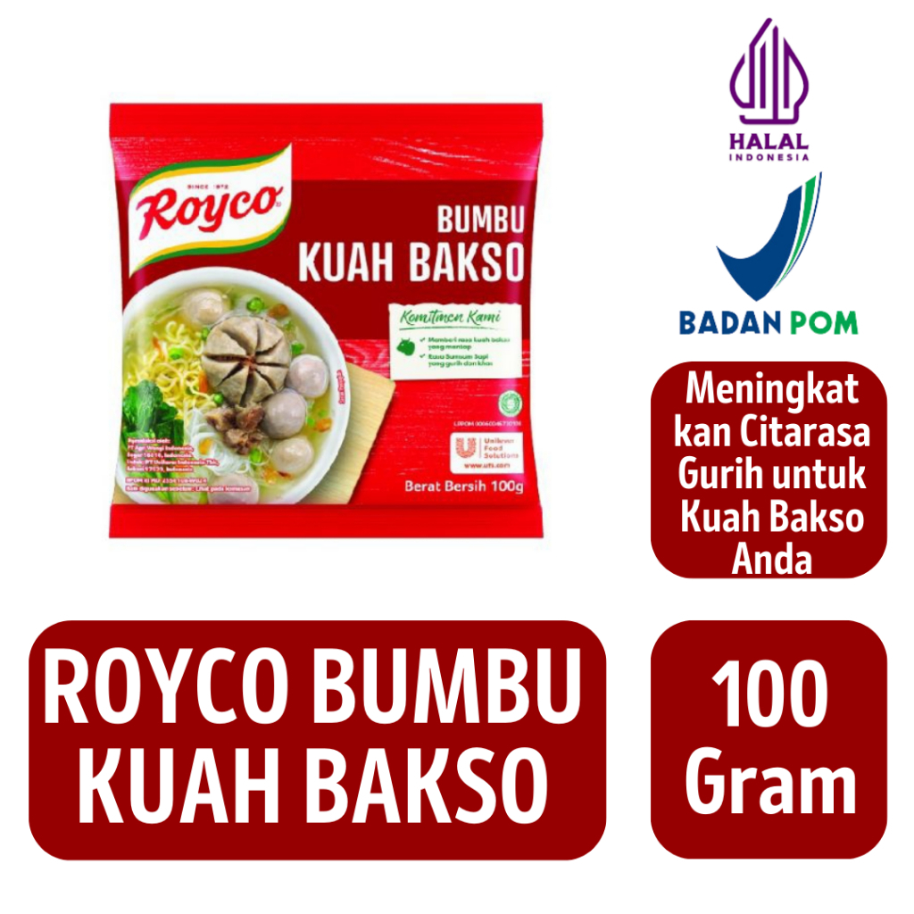 

Royco Bumbu Kuah Bakso [100 Gram]