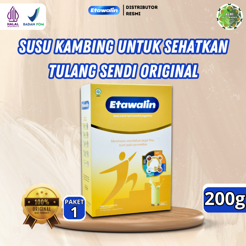 

Etawalin - Sehatkan Tulang Sendi dengan Susu Kambing Etawalin Original Halal Berkhasiat