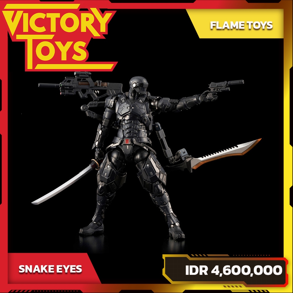 G.I.JOE HITO KARA KURI SNAKE EYES By Flame Toys