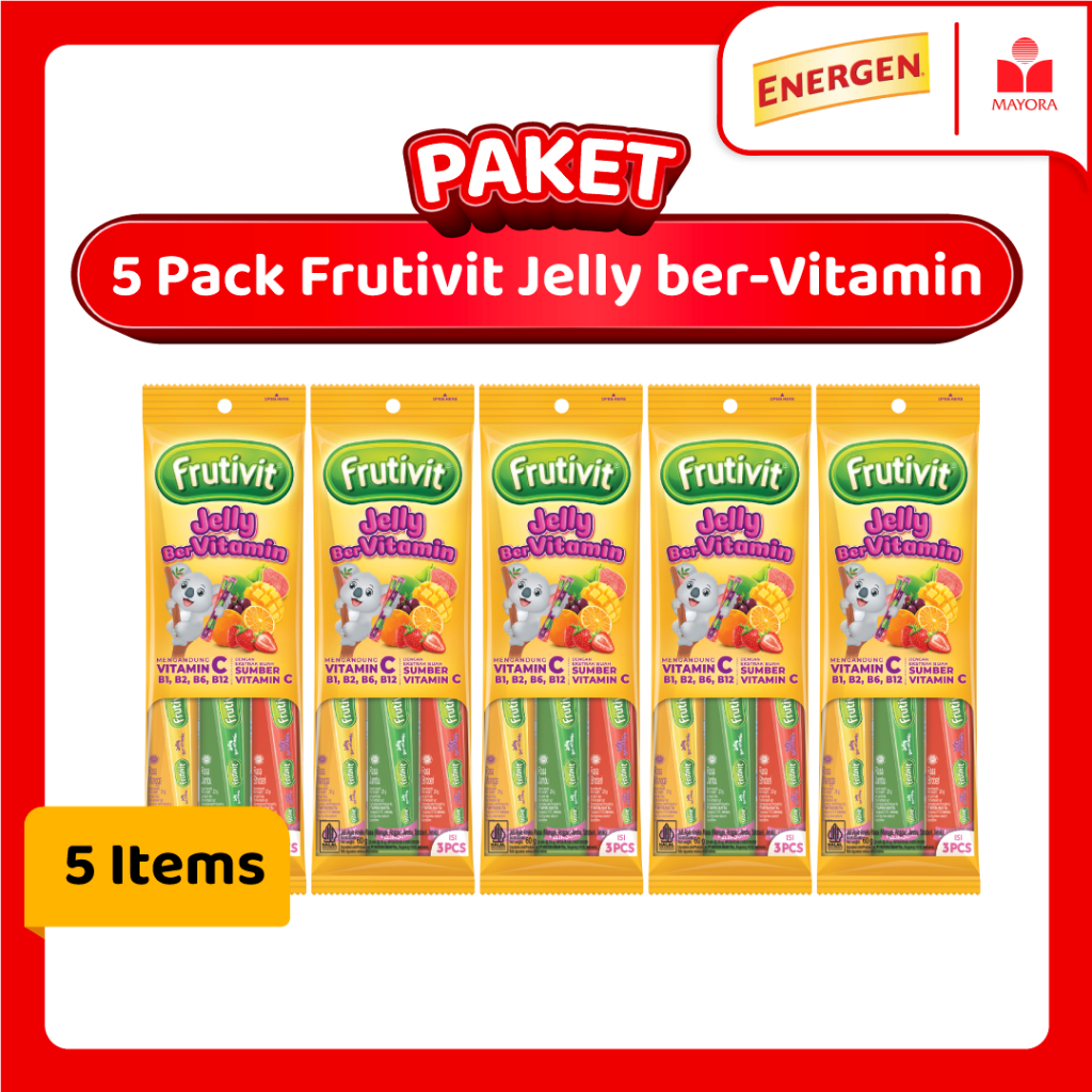 

Paket 5 Pack Frutivit Jelly ber-Vitamin