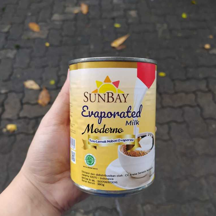 

susu evaporasi sunbay 380gr